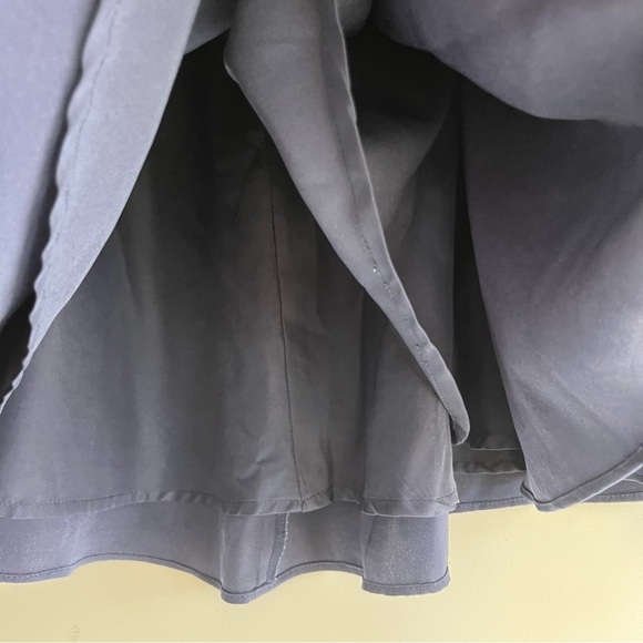 3.1 Phillip Lim for Target Navy Blue Flowy Skirt w Black Waist Lined Holiday 4 - Picture 4 of 6